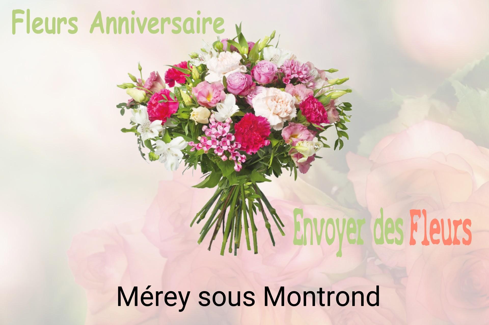 Bouquet de fleurs d’anniversaire livré à Mérey-sous-Montrond